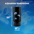 Load image into Gallery viewer, Home Jellyfish Aquarium - Desktop Aquarium for Real Jellyfish, Great for Small Spaces and Stress Relief
Jellyfish Cylinder Nano Aquarium - Unique Pet Fish Setup with Low Maintenance and Supplies List for Beginners
Jellyfish Aquarium Starter Kit - Unique Pets to Own, Includes Hydrometer, JellyBio Starter, and Chemi-Pure Blue for Saltwater Maintenance
Low Maintenance Pets - Jellyfish Aquarium for Apartments and Offices, Perfect for Elderly and Kids, Cool Unique Pets for Sale