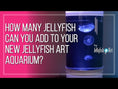 Load and play video in Gallery viewer, Kreisel 10 Jellyfish Aquarium (Aquarium Only)