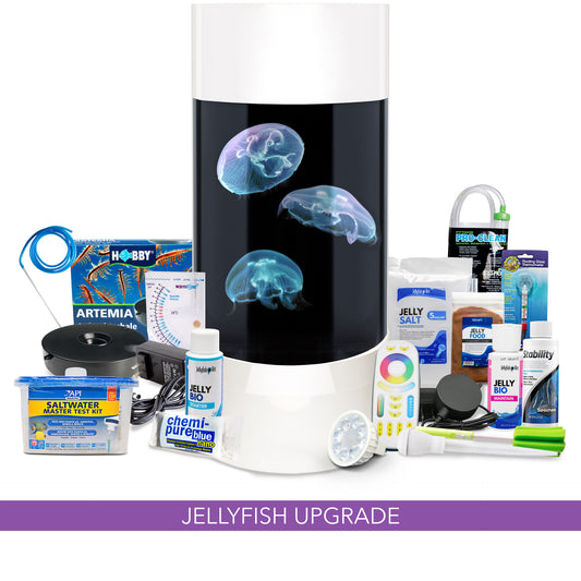Desktop Jellyfish Aquarium - Real Jellyfish in a Low Maintenance Saltwater Tank for Small Spaces, Suitable for Kids and Elderly
Best Jellyfish Aquarium for Small Spaces - Low Maintenance Pets for Busy People with Step-by-Step Instructions for Setup
Mini Jellyfish Aquarium - Unique Pets for Sale, Perfect for Apartments, Offices, and as a Cool Unique Pet Gift
Realistic Jellyfish Aquarium with LED Lights - Unique House Pets for Small Spaces, Low Maintenance and Easy to Set Up