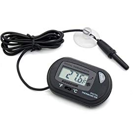 Digital thermometer with wired probe