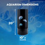Load image into Gallery viewer, Jelly Cylinder 5 Black (Aquarium Only)