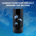 Load image into Gallery viewer, Jellyfish Aquarium Setup - Cool Unique Pets for Busy People, Includes JellyBio Starter and Hydrometer for Saltwater Maintenance
Unique Household Pets - Real Jellyfish Aquarium for Sale with LED Lights, Ideal for Small Spaces and Stress Relief
