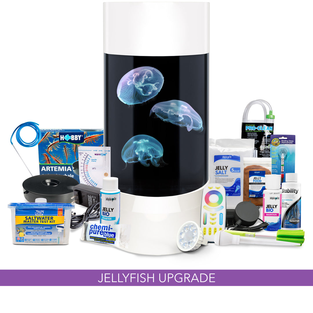 *Upsized* - Jelly Cylinder 5 - Diamond White - (3 Lg. Jellyfish Kit)